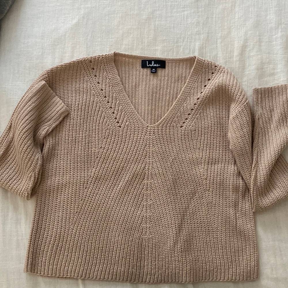 Light pink sweater